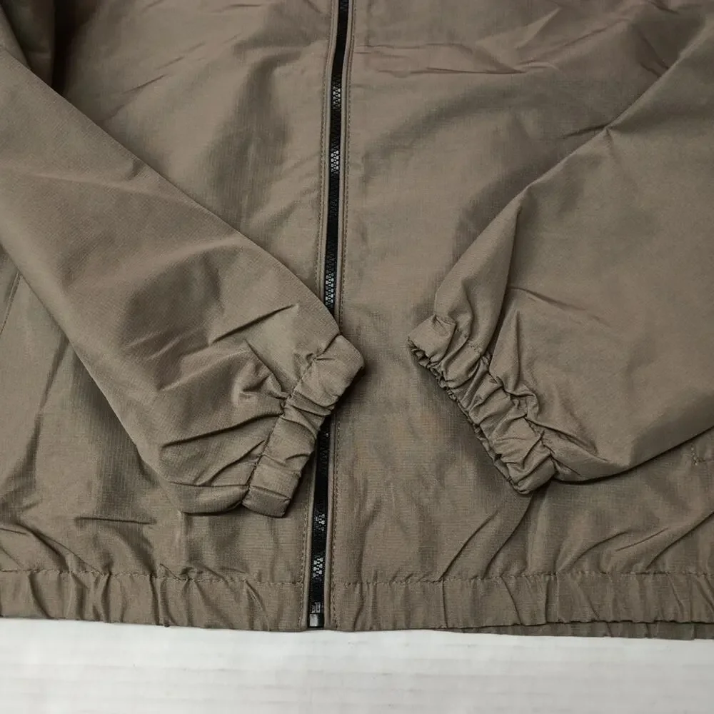 NWT Ozark Trail Windbreaker Jacket Men's XL‎ Taupe Falls Zip Pockets Hooded